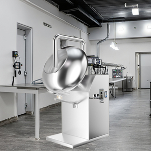 वाणिज्यिक चॉकलेट पॉलिशिंग चीनी कोटिंग मशीन मोटर स्वचालित कोटिंग खाना पकाने के उपकरण 1-250 किलोग्राम क्षमता खाद्य प्रसंस्करण - Product Image 2