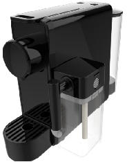 Cafetera de cápsulas con tanque de leche que ofrece servicios de personalización - Product Image 5