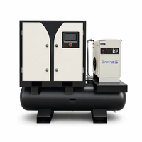 Compresseur industriel QYON 32-88cfm 7.5kw 10HP 10kw 15HP 15kw 20HP Compresseurs d'air à vis intégrés 220V 460V 60HZ