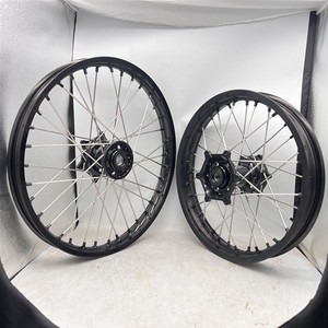 Set di Ruote per Motocross <span class=keywords><strong>YZF</strong></span> 250 con Cerchio Blu e Mozzo Blu - Product Image 4