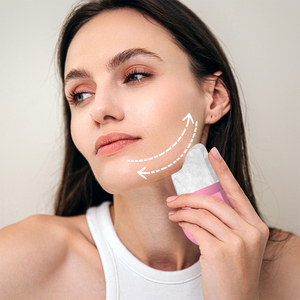 Nhãn hiệu riêng mặt khay đá biểu tượng tùy chỉnh Kim Cương Làm mát massage <span class=keywords><strong>Ice</strong></span> Cube Con lăn công cụ Silicone gua SHA hình dạng khuôn mặt băng con lăn - Product Image 3