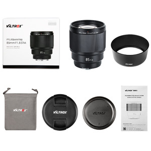VILTROX เลนส์โฟกัสคงที่85มม. F/ 1.8 STM,เลนส์ F1.8สำหรับกล้อง <span class=keywords><strong>Fujifilm</strong></span> X-Mount X-T3 X-H1 X20 X-T30 X-T20 X-T100 X-Pro2 - Product Image 2