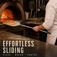 Pelle à pizza carrée de 14 pouces avec long manche, pour restaurant et usage domestique, accessoires de pâtisserie, vente en gros