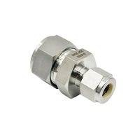 Union de réduction à compression de haute qualité en acier inoxydable SS316 3/4 pouces, double embout lisse, résistant à la corrosion pour l'industrie pétrolière et gazière