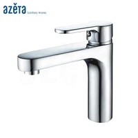 Vente en gros à prix d'usine de mitigeur de bain d'eau chaude et froide mitigeur de robinet de douche de baignoire à montage mural en laiton