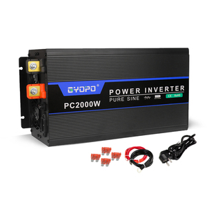 3000 와트 백업 전원 UPS LCD 디스플레이 순수 사인파 12V DC 220V AC 인버터 충전기 리튬 배터리 가전 제품 - Product Image 6