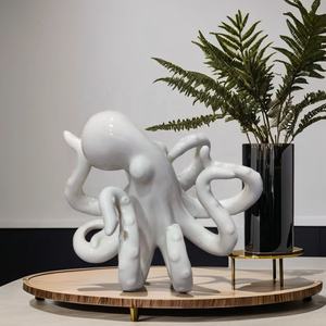 زخرفة الأخطبوط زخرفة سيراميك غرفة المعيشة ديكور غرفة هالويون - Product Image 5