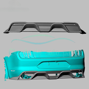 Diffuseur arrière en fibre de carbone FT GT pour <span class=keywords><strong>Mustang</strong></span> <span class=keywords><strong>V8</strong></span> <span class=keywords><strong>2018</strong></span> 2019 - Product Image 6