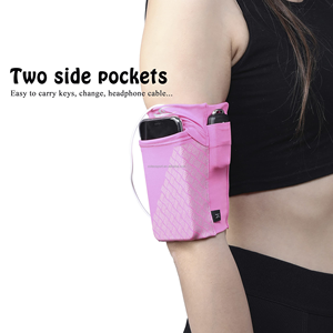Bracelet de sport imperméable et réfléchissant à la mode, anti-vol, pour téléphone, manchon de bras, sac de jogging, petit sac de course à pied - Product Image 5