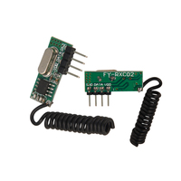 Modul Penerima RF Superheterodyne Nirkabel 433MHz untuk Gerbang dengan Kontrol Sentuh LED