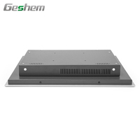 Panel PC Industrial de 15 Pulgadas con Pantalla Táctil Capacitiva Integrada, Sin Ventilador, con Sistema Operativo Win10/Linux J1900, para Montaje en Pared