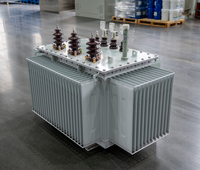 Transformador trifásico de aceite inmerso de la fábrica Hong Gu, elevador de tensión, modelo S11, 11kV 10kV 12.47kV 220V 110V