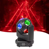 Laser tête mobile faisceau lumineux Football DMX DJ Disco boule pour discothèque fête RGBW 4In1 LED lumière de scène professionnelle