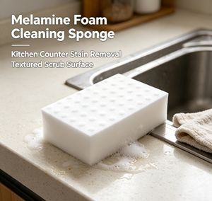 Lightweight Nano Melamine <b>Sponge</b> Moisture-Proof and Mold-Resistant Bath & Kitchen Cleaning Pad Scouring Pads - Product Image 2