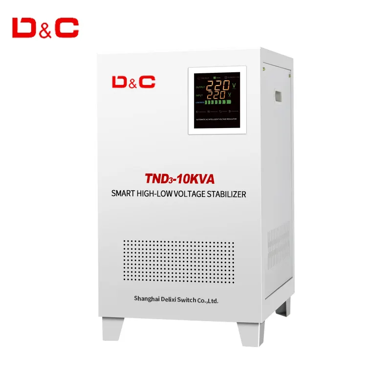 가정용 고정밀 자동 AC 전압 조정기 단상 110V-220V 90V-260V 10KVA 15KVA 20KVA 30KVA 50KVA 5KW