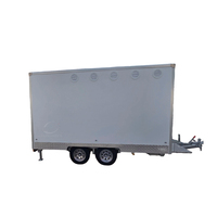 Camion de restauration mobile sur mesure pour hot-dogs, smoothies, snacks, café, avec boîte carrée, norme australienne