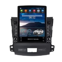Reproductor de DVD para Auto Android 13 1G+16G Quad Core para Mitsubishi Outlander 2005-2011, Radio Multifuncional para Auto con Soporte para USB, AUX, TF