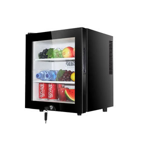 SuokangFactory Venta directa de una sola Puerta de vidrio 30 <span class=keywords><strong>litros</strong></span> 12V sin ruido Hotel Mini Bar <span class=keywords><strong>nevera</strong></span> - Product Image 1