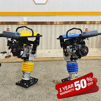 Compacteur vibrant industriel pour la construction routière, haute efficacité, 6,5 CV