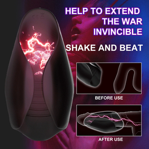 도매 블랙 이글 펄스 진동 컵 전기 남성 자위기구 새로운 섹스 토이 - Product Image 2