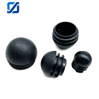 Embouts en plastique écologiques antidérapants durables réutilisables de 19 mm pour tubes en acier, embouts ronds pour pieds de chaise