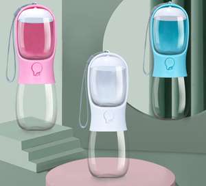 2 в 1 для домашних животных наружная миска для хранения еды бутылка для воды для прогулок собак и кошек переносная дорожная бутылка - Product Image 1