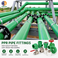 Raccords de tuyauterie PPR et vannes en laiton de 20-110 mm, directement de l'usine, tous types de raccords de plomberie PPR pour l'alimentation en eau chaude/froide
