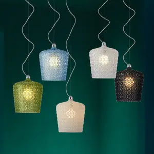 Arte nordica scavato lampadario Design di lusso lampada a sospensione a LED camera da letto soggiorno ristorante decorazione per la casa luce a sospensione