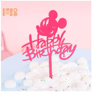 Palloncino Torta Di <span class=keywords><strong>Compleanno</strong></span> <span class=keywords><strong>Accessori</strong></span>, Nero Felice Torta Di <span class=keywords><strong>Compleanno</strong></span> Topper Qualità Premium Acrilico <span class=keywords><strong>Festa</strong></span> di <span class=keywords><strong>Compleanno</strong></span> Decor Fornitore - Product Image 6