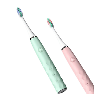 แปรงสีฟันไฟฟ้าโซนิค สีชมพูมิ้นท์ ขนแปรงนุ่ม กันน้ำ IPX7 ชาร์จไฟได้ ชาร์จแบบ Type C สำหรับผู้ใหญ่ - Product Image 1