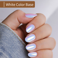 Poudre de mica miroir Aurora personnalisée pour ongles Poudre de paillettes pour ongles Aurora Neon Mermaid
