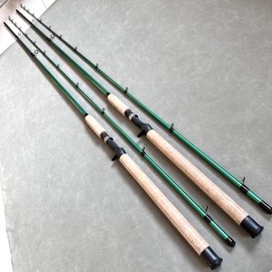 Canne à pêche pour la pêche au saumon en mouchoir, la plus longue, 12'3\", légère, de poids moyen, pour la pêche en gros - Product Image 1