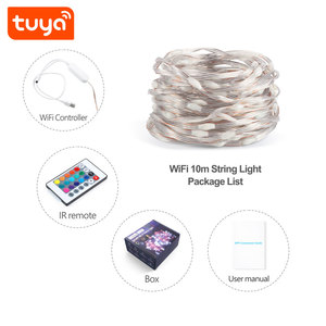 สายไฟ LED Wifi <span class=keywords><strong>อั</strong></span>จฉริยะ<span class=keywords><strong>พ</strong></span>ร้อมรีโมทคอนโทรล10W 10M RGB Tuya Smart Life สำหรับ PST-MSL-10M ในบ้าน - Product Image 6