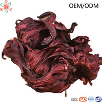 Teh Kesehatan Pelangsing Bunga Hibiscus Sabdariffa Kering Grosir, Umur Simpan 24 Bulan, Asal Guangxi