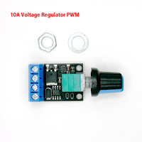 Pengontrol Kecepatan Motor DC PWM 5V-16V 10A Pengatur Kecepatan Tanpa Tingkat Modul Kontrol Daya Peredup LED Unit Penyesuaian Penggerak DIY