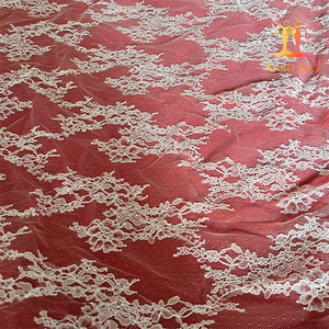 Wholesale <strong>Cheap</strong> 100% Polyester French Bridal tulle <strong>Lace</strong> <strong>Fabric</strong> XM-FL0171 - Product Image 4