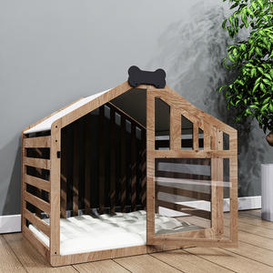 Vente en gros de meubles de caisse d'intérieur pour niche moderne pour chiens de grande taille - Product Image 5
