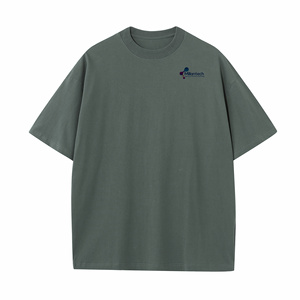 Millantech 230Gsm Cotton Men's Solid T-Shirt Corporate Gifts Custom Logo DTF Pressed Own Design Promotional T-Shirts