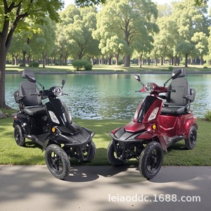 Scooter électrique quatre roues 60v20ah, autonomie 50 km, semi-fermé, pour personnes âgées et handicapées - Product Image 5