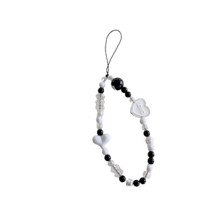 Lanière mobile de perle d'arc de papillon de coeur d'étoile cordon suspendu à la main perlé à la mode <span class=keywords><strong>chaîne</strong></span> de <span class=keywords><strong>téléphone</strong></span> unique pour l'appareil mobile - Product Image 6
