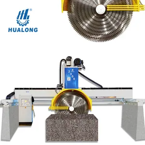 Pabrik Cina Hualong Hlqh-2500 Efisiensi Tinggi Multi-Blade Batu Pemotong Mesin Tambang Granit Marmer Batu Blok Pemotong