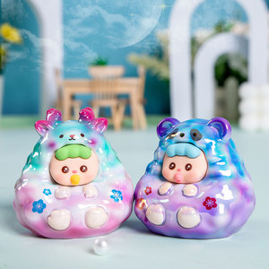 Yu Mo My Melody Blind <b>Box</b> Figurines Resin Craft Gift For Kids 8-13 Years Unisex Collectible Toy - Product Image 3