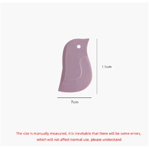 Ev Mutfakları İçin Çok Fonksiyonlu Yumuşak Kazıyıcı Kir ve Yağ Temizleme Aracı Silikon Kazıyıcı Tencere ve Yağ Lekelerini Temizlemek İçin - Product Image 6