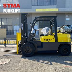 स्टेमा 5 टन एलपीजी गैस प्रोपेन इनडोर फोर्कलिफ्ट 5000 किलोग्राम क्षमता काउंटर बैलेंस गैसोलीन इंजन नया इस्तेमाल चीनी फोकलिफ्ट मस्ट - Product Image 3