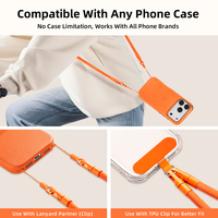 Tali Gantungan Universal yang Dapat Disesuaikan untuk Casing iPhone 17 - Tali Selempang & Leher, Tali Panjang Multifungsi