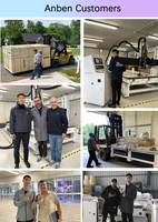 Routeur CNC AN6090 à haute rigidité RichAuto Control, à broche unique, automatique, pour la fabrication de sculptures en bois, en EPS et en mousse 2D et 3D