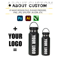 Offre Spéciale LOGO personnalisé flacon à vide en acier inoxydable tasse à eau personnalisée pour les activités de plein air sport tasse thermos avec logo personnalisé