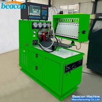 Soporte de Calibración para Bomba Diésel BC3000, Compatible con Bomba Distribuidora VE, Válvula Solenoide de 12V, Prueba de Válvula, Refrigeración Forzada Opcional, Lubricación