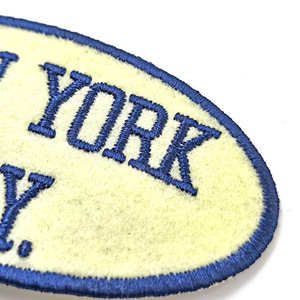 Patch de décoration vestimentaire New York NY Type ovale - Product Image 6