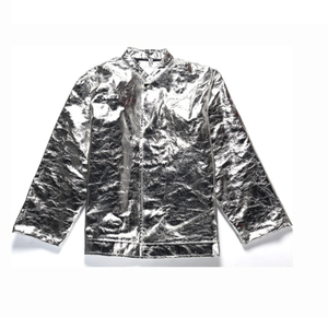 Vêtements de protection résistants aux hautes températures 1000°C 500°C, vêtements anti-brûlure, combinaison ignifuge en aluminium isolante thermiquement - Product Image 5
